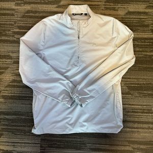 Travis Mathew cloud quarter zip jacket 2.0 men’s XL grey embroidered back golf